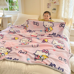 ผ้าห่มลายการ์ตูนเมฆสำหรับเด็กผ้าห่มโพลีเอสเตอร์นุ่มพิเศษ - Product Image 3