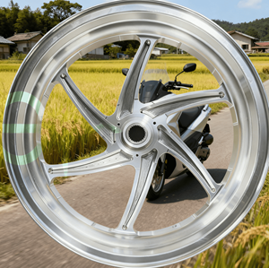 Roues de moto CNC en aluminium pour YAMAHA XMAX300 - 15*3.5J Avant & 14*4.0J Arrière, montage direct - Product Image 5