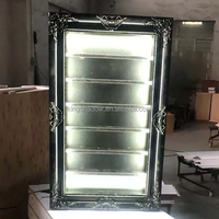 Étagère à vernis à ongles led étagère de douche murale étagère à vernis nali pour équipement de salon