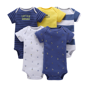 Conjuntos de Ropa para Bebés Recién Nacidos 2021 OEM 100% Algodón, Mamelucos para Niños y Niñas - Product Image 5
