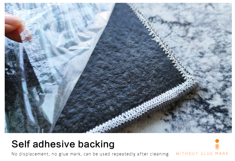 Self-adhesive area rug kitchen rug for home (图5)