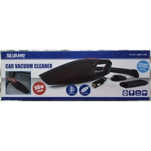 เครื่องดูดฝุ่นในรถยนต์ซิลวาน 60W พลังงาน 12V แบบพกพาสำหรับทำความสะอาดรถยนต์ - Product Image 1