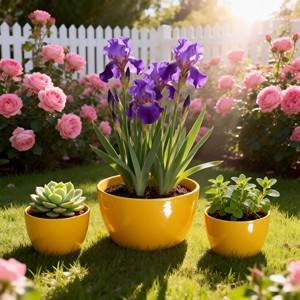 Pots de fleurs d'extérieur <span class=keywords><strong>en</strong></span> céramique minimalistes et écologiques avec finition <span class=keywords><strong>émaillée</strong></span>, grande taille pour plantes bonsaï - Vente <span class=keywords><strong>en</strong></span> gros - Product Image 5