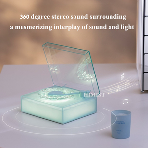 Âm thanh ánh sáng nhập vai trải nghiệm Aurora sóng chiếu Loa di động với tiếng ồn Trắng cho quà tặng - Product Image 3