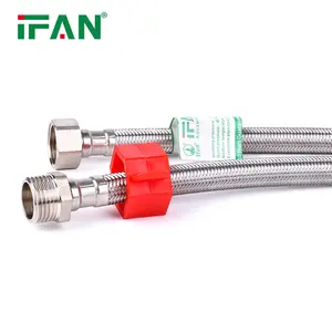 IFAN Direct Sell Hoses Braided Flexible Stainless Braided Flexible Hose Plumbing Hoses