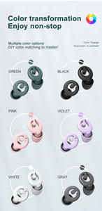 ปลั๊กอุดหูซิลิโคนป้องกันเสียงรบกวนจากโรงงานพร้อม28dB เคสพับได้2025ออกแบบโลโก้ได้ตามต้องการ - Product Image 4