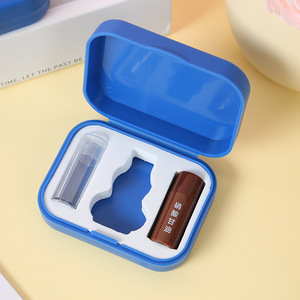 กล่องยาพกพา สีฟ้า 0.4 ลิตร กล่องเก็บยาป้องกันความชื้นแบบปิดผนึก - Product Image 2