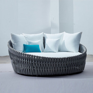 <span class=keywords><strong>Tumbona</strong></span> de aluminio resistente al agua y resistente a los rayos UV muebles de jardín al aire libre - Product Image 1