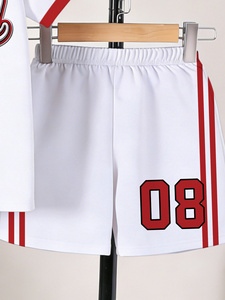 Maillot de baseball personnalisé pour enfants, rouge, sublimé, en mesh, boutonné, pour les jours de match - Product Image 3