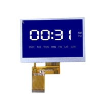 Personnalisé 480x272 800x480 Résolution 1000 Nits Luminosité 4.3 Pouces TN IPS Tft Lcd Module d'écran avec St7283 / 7282 Ic
