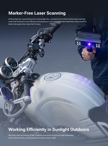 Shining einscan rigil <span class=keywords><strong>3D</strong></span> máy quét cầm tay có thể tháo rời Hệ thống quét tất cả trong một máy quét theo dõi động máy quét <span class=keywords><strong>3D</strong></span> - Product Image 6