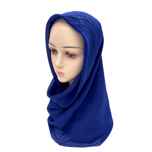 ボイルスカーフヒジャーブホット販売イスラム教徒の女性多くの色高品質ファッション女の子純粋な色 - Product Image 5