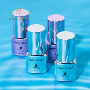 Pegamento para Extensión de Pestañas UV Pinky Leem, Nuevo Producto Personalizado 1s, Transparente/Morado/Azul, Secado Rápido con Luz LED, Resistente al Agua - Product Image 2