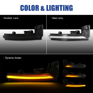 Lot de 2 clignotants latéraux à LED dynamiques pour rétroviseurs extérieurs Land Rover Range Rover Sport/Evoque/<span class=keywords><strong>MK</strong></span> IV L405 - Product Image 2