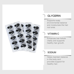 Capsules de croissance capillaire de qualité supérieure en gros pour OEM, supplément naturel à base de plantes pour la <span class=keywords><strong>repousse</strong></span> des <span class=keywords><strong>cheveux</strong></span>, anti-amincissement, renforcement et nutrition des <span class=keywords><strong>cheveux</strong></span> - Product Image 4