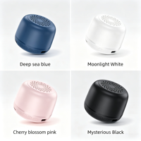 Mini haut-parleur Bluetooth 5.3 sans fil en plastique, 5W stéréo, AirPlay, multicolore, autonomie prolongée, cordon de suspension, USB, carte TF, portable