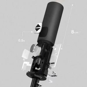 Fully <b>Automatic</b> Double Dragon Bone UV Protection <b>Umbrella</b> 24-Bone Black Glue Novelty Sun Shield for Men and Women Gift - Product Image 4