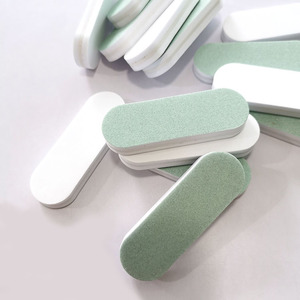 <span class=keywords><strong>Lime</strong></span> à ongles professionnelle jetable en éponge et mini-bloc EVA avec logo personnalisé, double face, motif droit - Product Image 4
