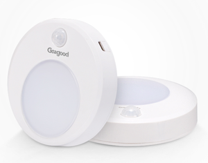 Geagood lampu Sensor gerak ditingkatkan, lampu malam Led bertenaga baterai tanpa kabel, lampu lemari di mana saja, lampu tangga - Product Image 4