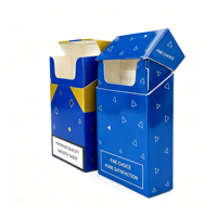 Boîte à cigarettes en papier vide personnalisée, emballage de cartouches de cigares, étui à tabac, emballages cadeaux de luxe pour accessoires de fumeurs UV