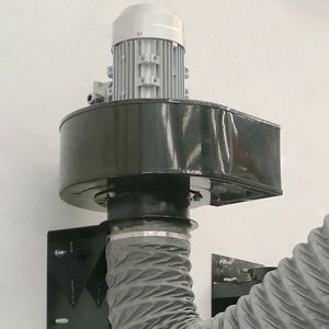 Brazo de <span class=keywords><strong>campana</strong></span> <span class=keywords><strong>extractora</strong></span> de humo de soldadura Flexible con ventilador manguera colectora de polvo de montaje en pared - Product Image 5