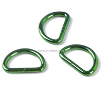 Großhandel Tasche Zubehör Metall D Ring 25mm Grün D-Ring Schnalle Handtaschen