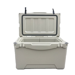 car styrofoam hot and cool 47L Rotomolding Cooler Box with Aluminium Handles