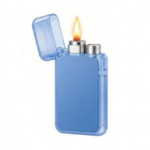 Portable Electronic Lighter with Transparent Windproof Design Outdoor <b>BBQ</b> Cigarette Smoking Bar Best Selling - Product Image 2