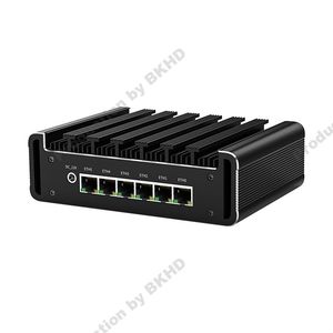 BKHD G31 8505 6LAN 6x2,5G Ventilador silencioso Ethernet Mini enrutador Firewall Alder Lake Support Pfsense MikROS - Product Image 2