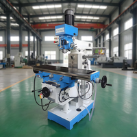 Machine de fraisage à alimentation automatique ZX6350ZS, type à genouillère, perceuse-fraiseuse centralisée, capacité de perçage de 50 mm pour atelier métallique