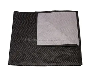 Econo-moving Blanket Customizable No Bad Smell Non Woven Fabric Customized 100% New Recycled Denim Cotton Fillers LAOS PDR