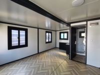 Casa pequeña prefabricada de lujo Nuevo estilo Contenedor extensible Living Home Villa con 2 dormitorios para uso en apartamentos o hoteles