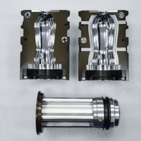 Cetakan Tiup PET 500ml 150x373.1 untuk Mesin Tiup Aseptik Rotary SIPA Kecepatan Tinggi Cetakan Aluminium BJY BJY-C