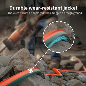 Cable de Extensión <span class=keywords><strong>para</strong></span> Exteriores de Alta Resistencia SJTW Naranja de 12/3, 50 Pies - Product Image 6