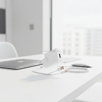 Pengisi Daya Cepat Vanice 400 200 Pro Pura 70 Ultra 100W Supercharge dengan Kabel USB 6A, Proteksi PD OTP dan OVP untuk Ponsel