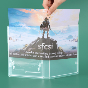 SUNSHING Transparent Universal Game Cartridge Case for Nintendo N64 SNES Sega Mega <b>Drive</b> Dreamcast Game Card Storage Holder - Product Image 4