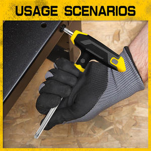 Juego de 14 Llaves Allen Industriales con Mango en T, Acero al Cromo Vanadio, Extremo de Bola, Métrico, Kit de Herramientas para Automoción <span class=keywords><strong>Powerlift</strong></span> - Product Image 4