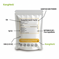 Gomme xanthane non-OGM de qualité alimentaire, épaississant pour pains sans gluten, émulsifiant et stabilisateur, zéro glucides net, fourni par l'usine