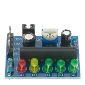 Chỉ Báo Mức Điện Áp Âm Thanh Nguồn Điện DC 3.5V-16V KA2284 Chỉ Báo Dung Lượng Pin Đèn LED Màu Xanh Lá Đỏ Cho Vôn Kế Đo Âm Lượng VU - Product Image 3
