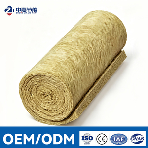Sound Absorption Mineral Wool Blanket 50 kg/m³ RockWool Roll Eco-Friendly Fire Resistant Soundproofing - Product Image 1