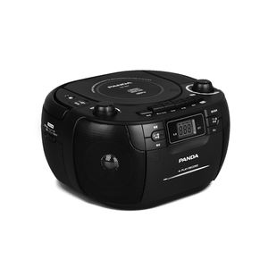 Nuovo Design Retrò Lettore Portatile Radio AM FM Altoparlante Boombox con Cassette e CD - Product Image 3