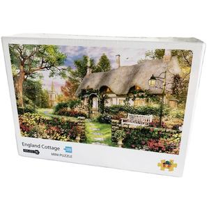 Rompecabezas de Cartón Educativo Personalizado al por Mayor, 1000 Piezas, Tema de Casa de Campo Inglesa - Product Image 1
