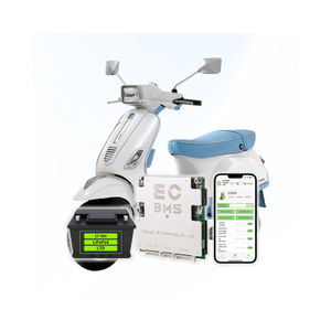 ECBMS 4S 10S 12S 12В 60В 200А 60А BMS для электросамокатов, мониторинг LiFePO4 и литий-ионных аккумуляторов, датчик температуры, активный балансир, блок управления батареями - Product Image 1