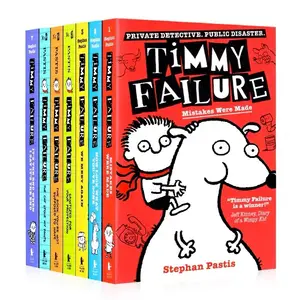 Lost Detective Timmy libros 1-7 capítulos de detectives para niños novela libro de cuentos