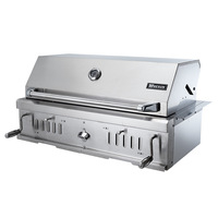 Barbecue de style moderne de construction américaine pour une grande maison, une cour, un barbecue à charbon de bois pour le jardin extérieur avec un usage intensif