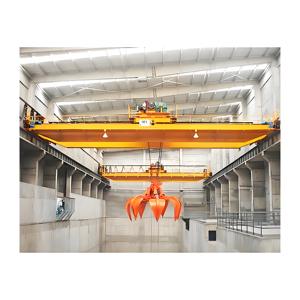 10 + 10 Ton ambil derek, kontrol garis liontin balok ganda Overhead <span class=keywords><strong>Crane</strong></span> dengan Hydraulique listrik ambil