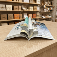 Brochures publicitaires A4 personnalisées Bolla tendance pour photomaton, catalogues et magazines, impression numérique sur papier couché, reliure parfaite, vente en gros