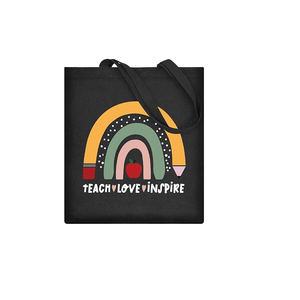 Bolsa Mediana Personalizada de Lona de Algodón Ecológica e Impermeable con Asas, Cierre de Cremallera, para Regalos y Promociones, con Serigrafía - Product Image 1