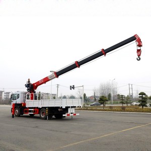 รถบรรทุกติดเครน Dongfeng 8 ตัน 10 ตัน ขายดี รถบรรทุก Dongfeng 4x2 ติดเครนแขนตรงสำหรับขาย - Product Image 5
