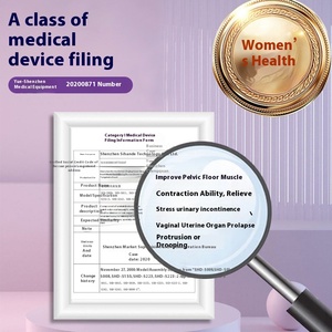 Kegel novizio femminile di riparazione del muscolo del pavimento pelvico esercizio di manubri vaginali stretti fornisce la macchina del sesso di addestramento della palla della Vagina per - Product Image 2